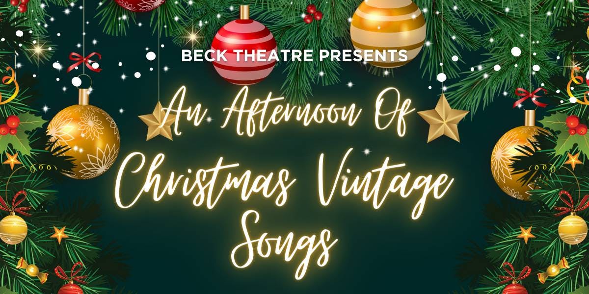 An Afternoon Of Vintage Christmas Songs hero