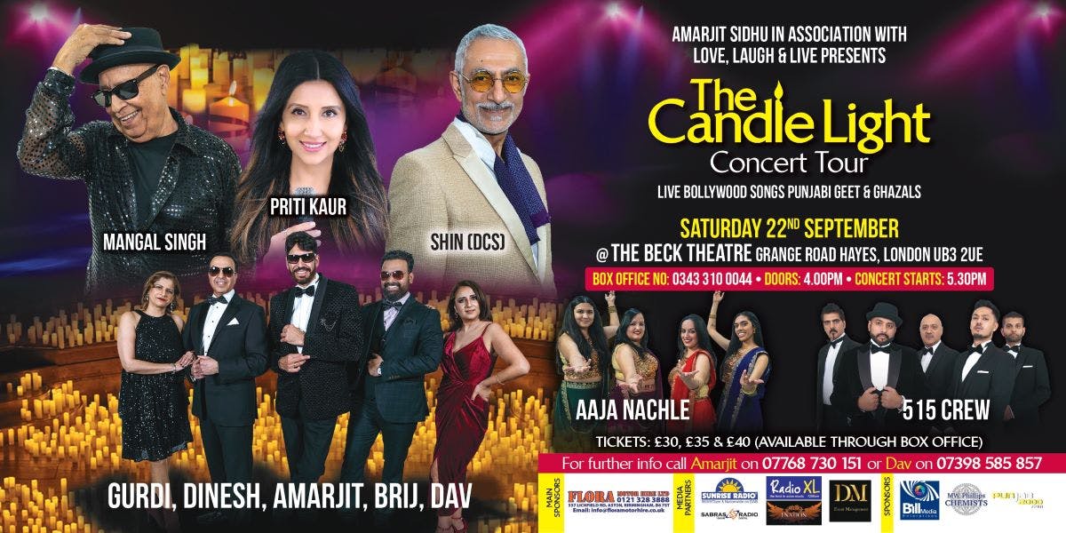 Bollywood Candlelight Concert hero