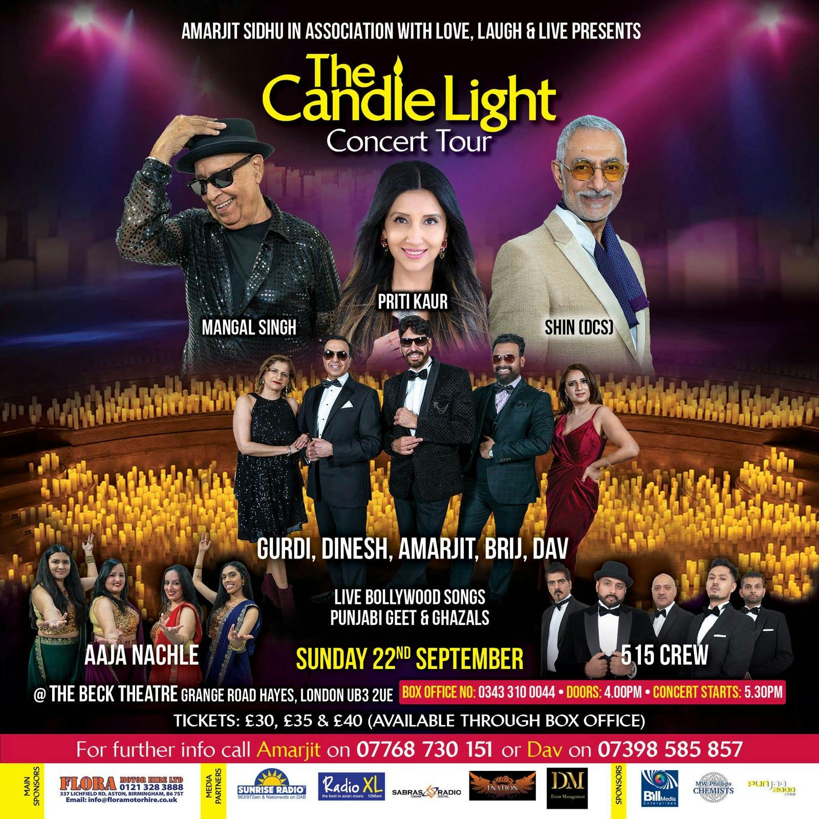 Bollywood Candlelight Concert thumbnail