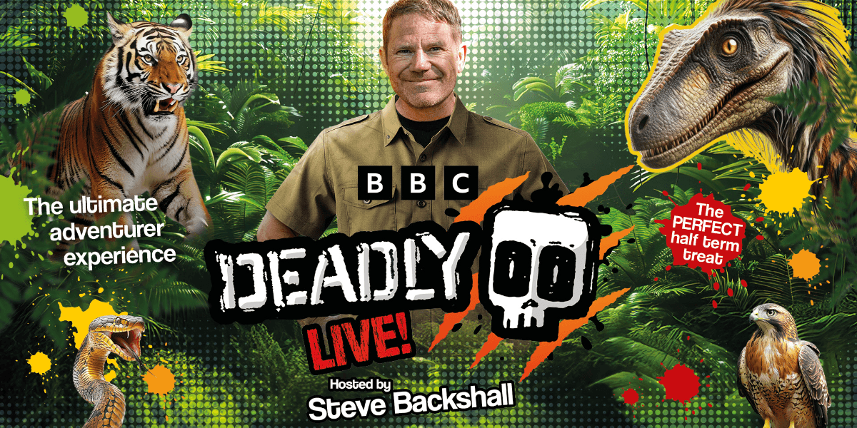 Steve Backshall's Deadly Live! hero
