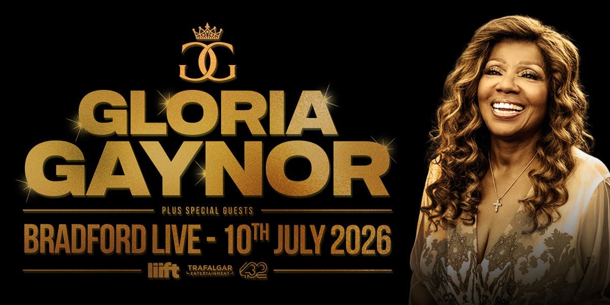 Hero image for homepage featuring Gloria Gaynor