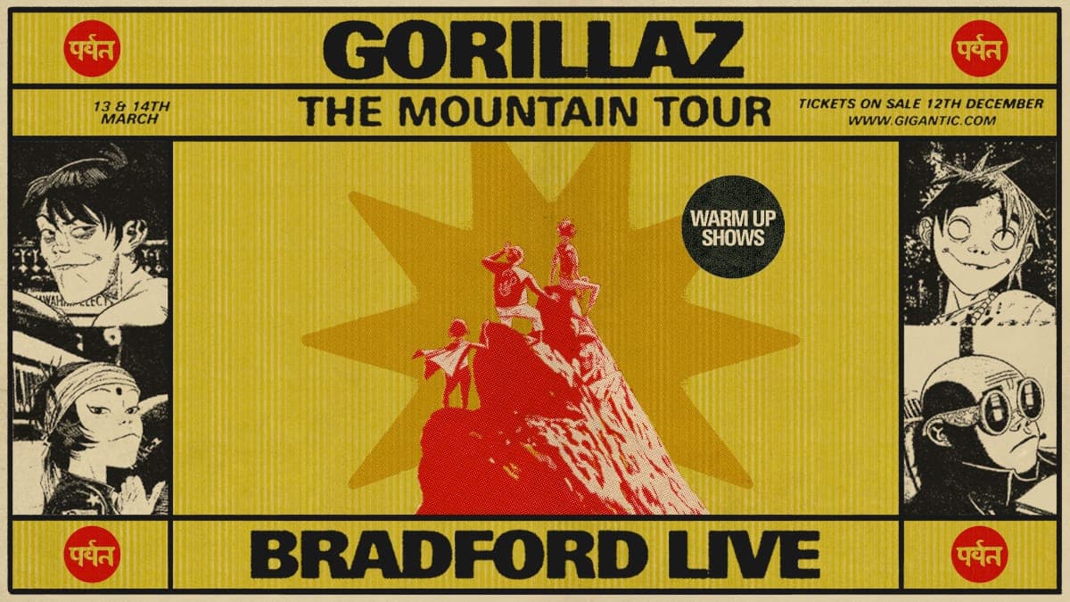 Hero image for Gorillaz - The Mountain Tour - Warm Ups