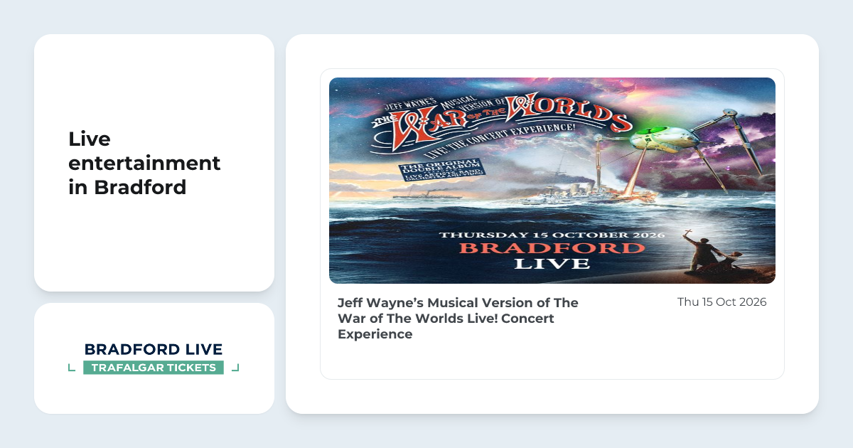 Book Jeff Wayne's Musical Version of The War of The Worlds Live