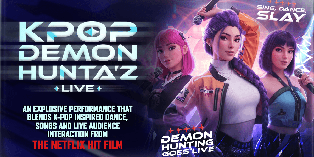 Hero image for KPop Demon Hunta'z Live 