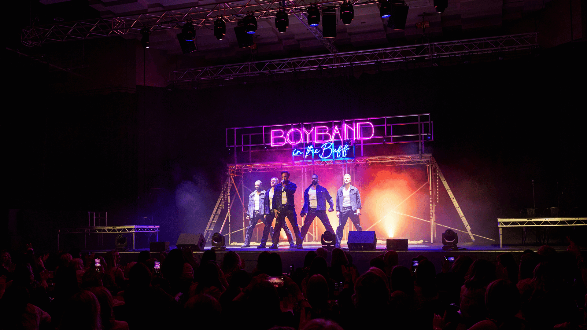 Image preview for Boyband in the buff prod shot 1
