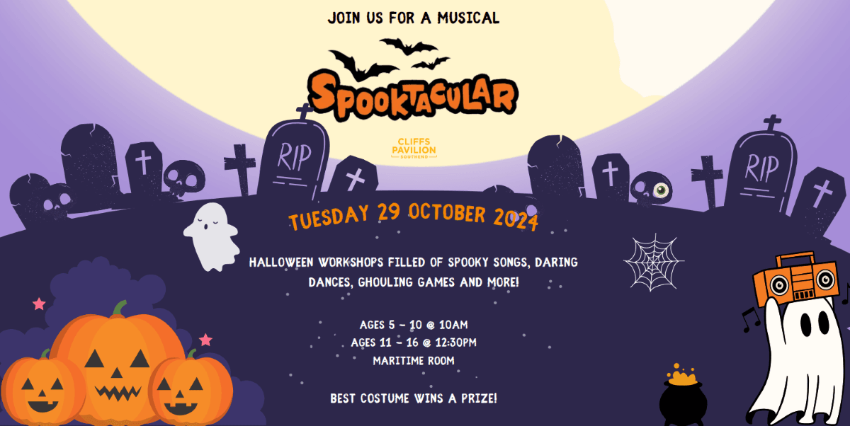 Musical Spooktacular - Halloween Workshops hero