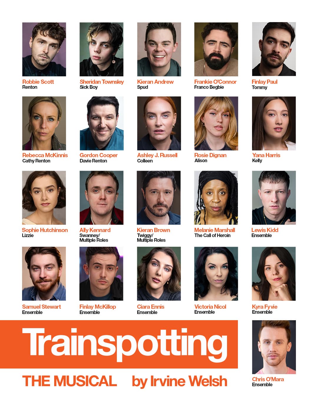 Image preview for Trainspotting Socials Cast Grid