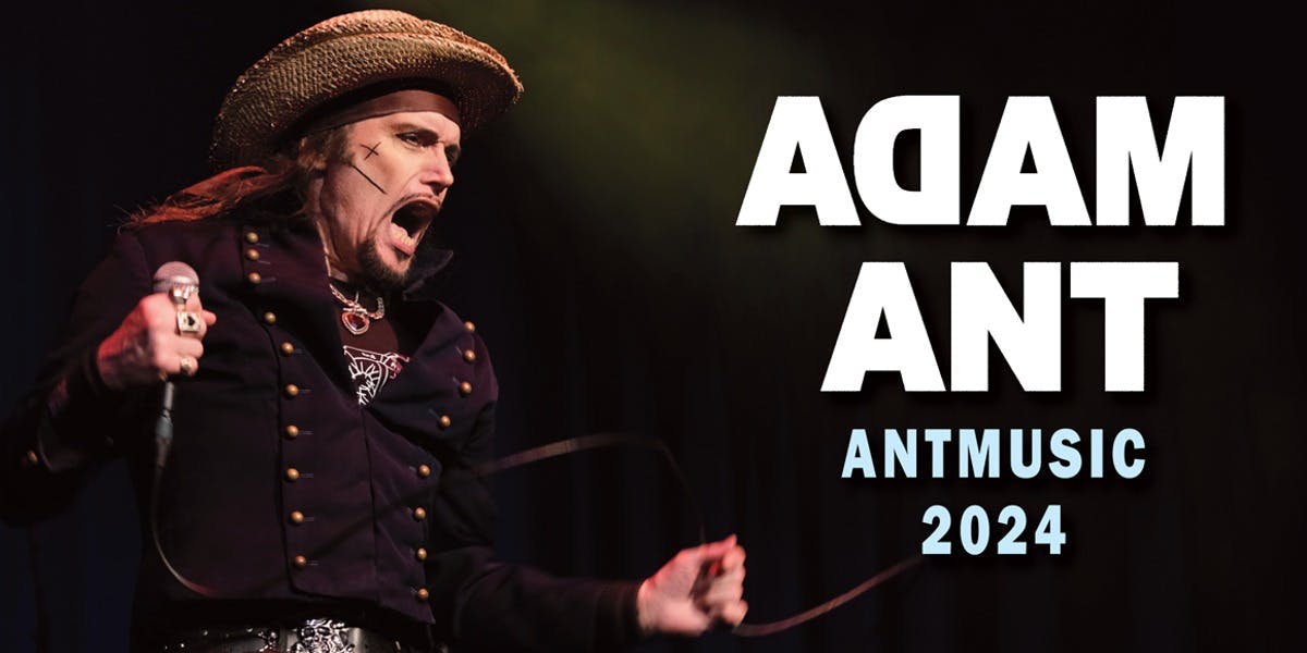 Adam Ant - ANTMUSIC 2024 hero