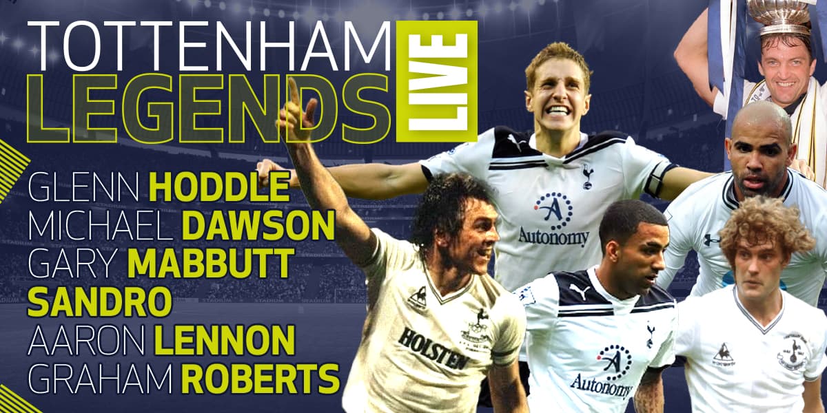 Hero image for Tottenham Hotspur Legends