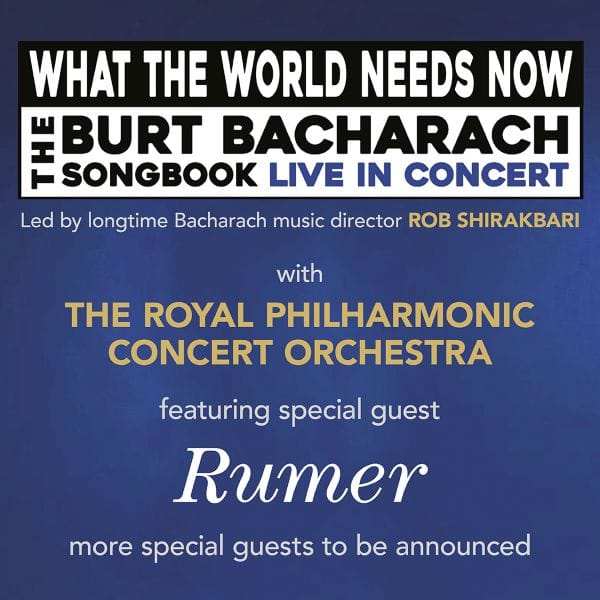 Hero image for What The World Needs Now: The Burt Bacharach Songbook