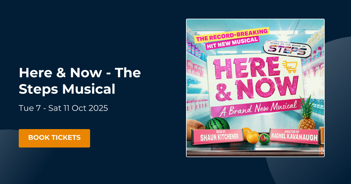 Book Here & Now The Steps Musical tickets Cliffs Pavilion Southend