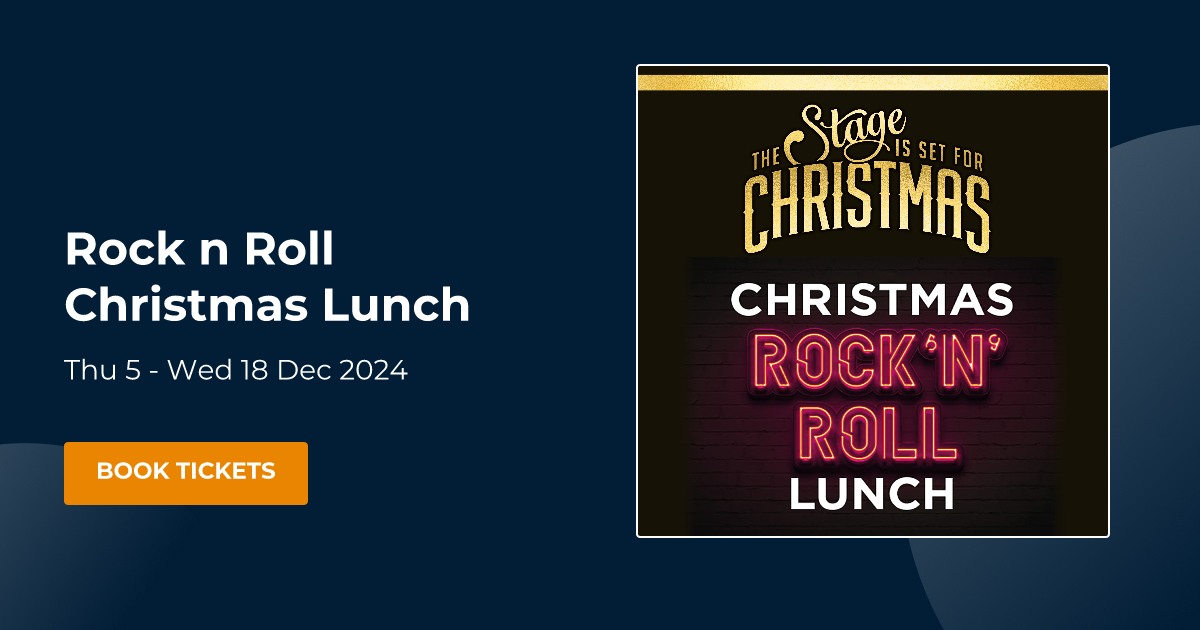 Book Rock n Roll Christmas Lunch tickets Cliffs Pavilion Southend