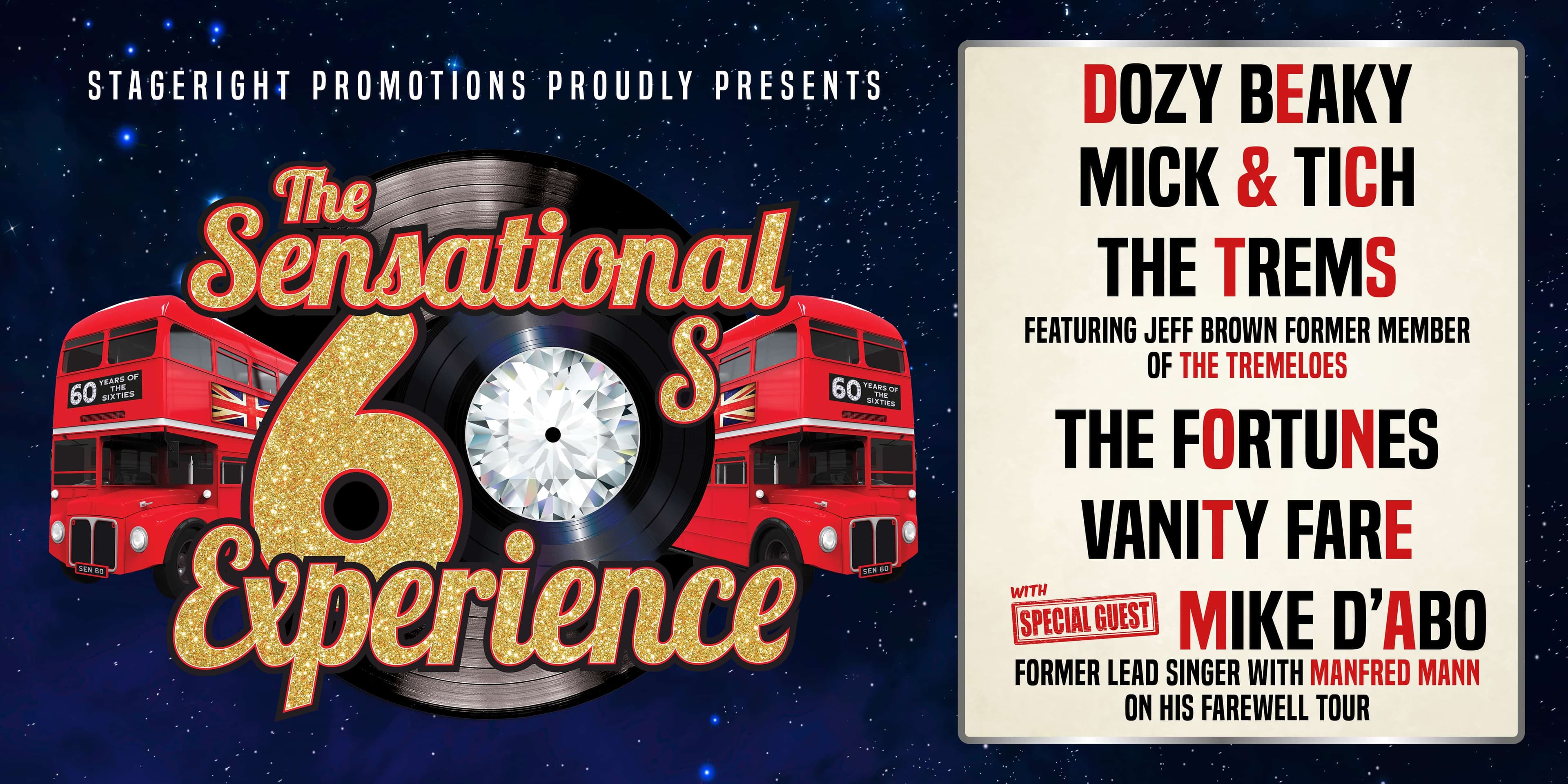 Hero image for The Sensational 60's Experience