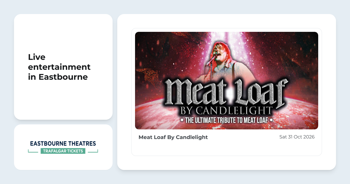 Meat Loaf By Candlelight, from Congress Theatre