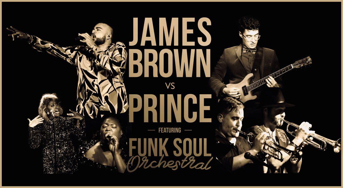 Funk Soul Orchestral : James Brown vs Prince hero