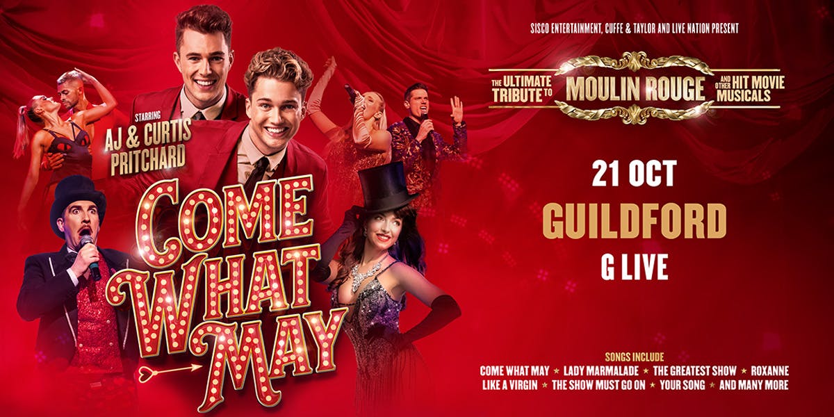 Book Come What May tickets G Live Guildford