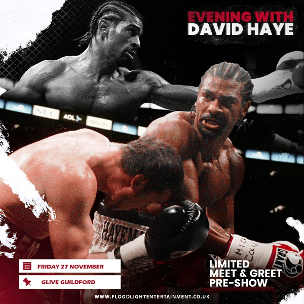 Hero image for An Evening With David Haye