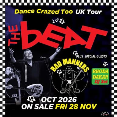 Hero image for The bEAT - Dance Crazed Too - with special guests Bad Manners and Rhoda Dakar