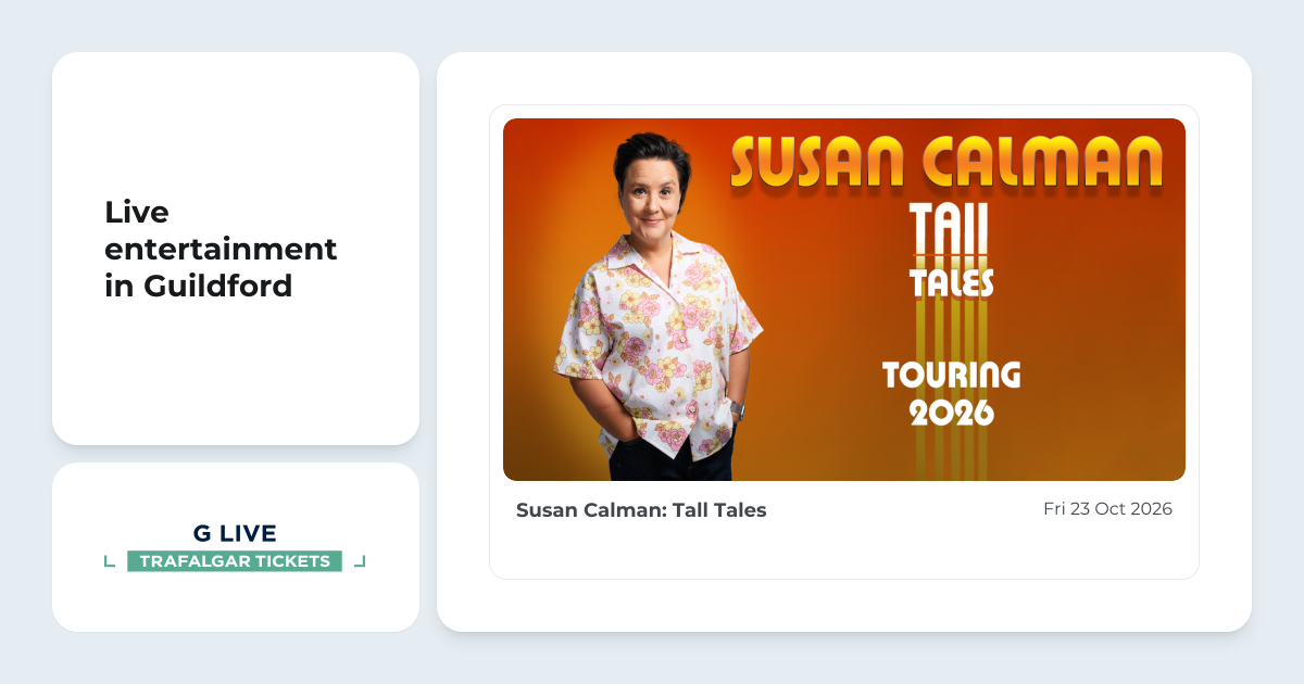 Susan Calman: Tall Tales, from G Live