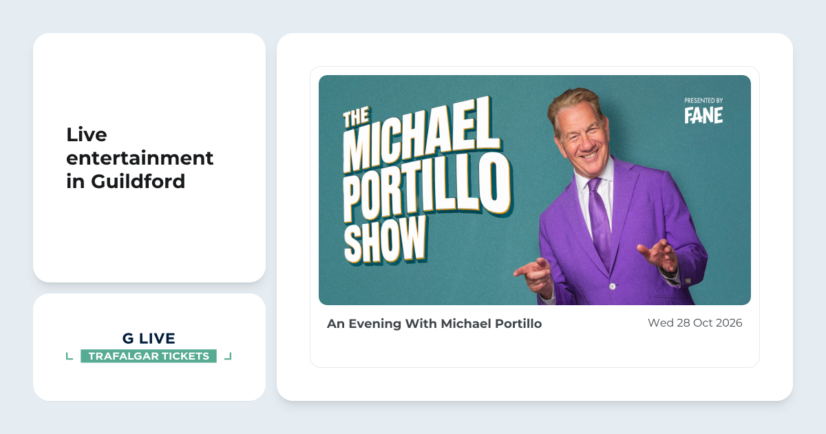 An Evening With Michael Portillo, from G Live