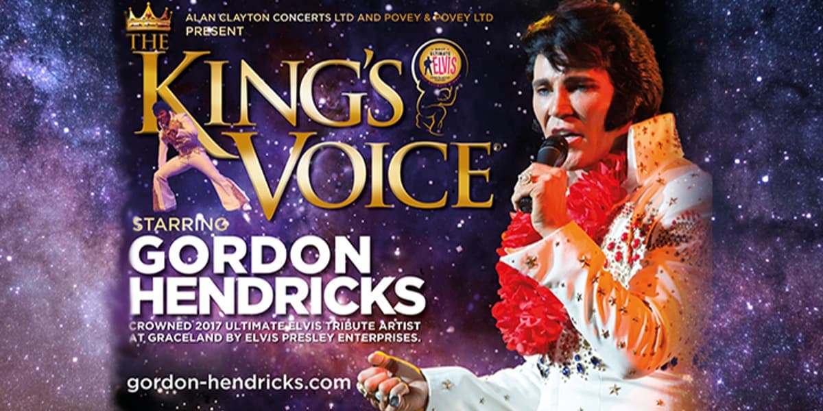 The Kings Voice - Gordon Hendricks as Elvis hero