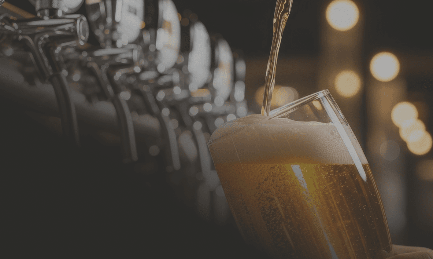 Beer banner background