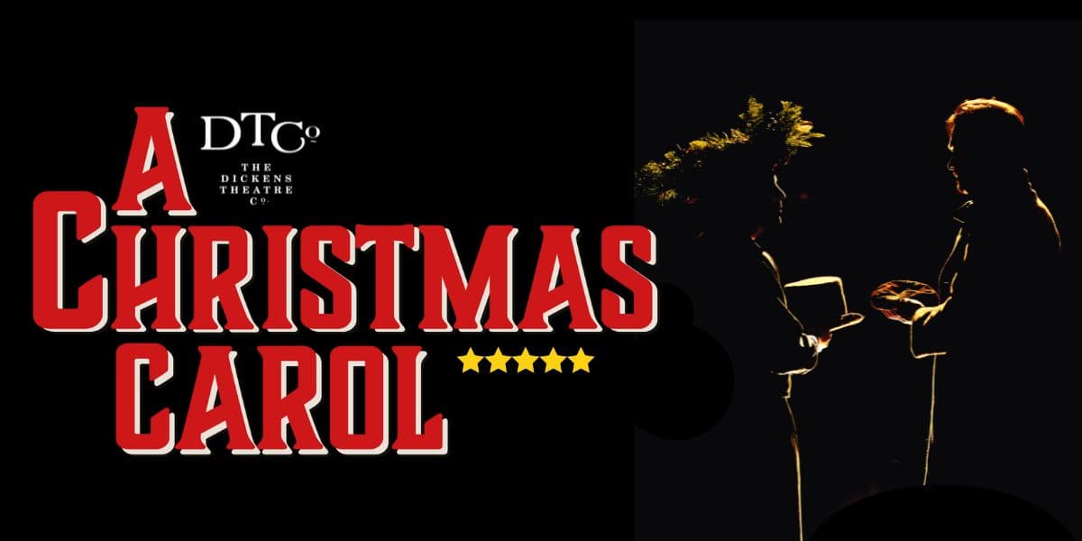 Hero image for homepage featuring A Christmas Carol