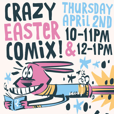 Hero image for Crazy Easter Comics With Marc Jackson