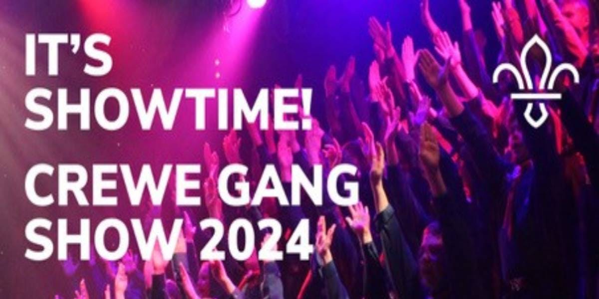 Crewe Gang Show 2024 hero