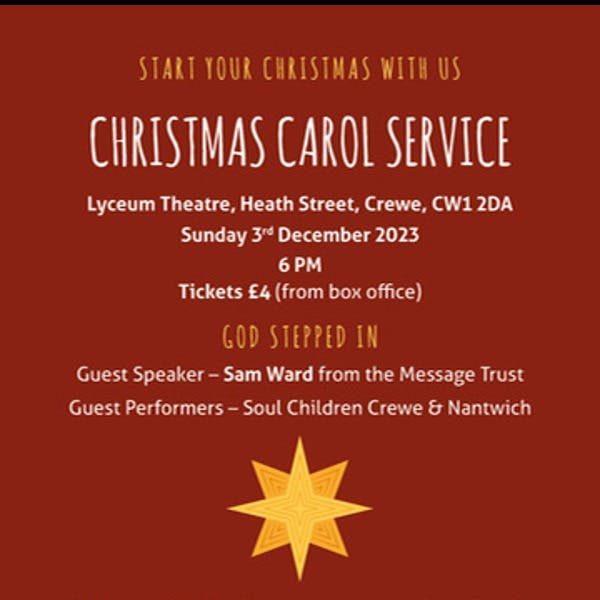 'Love Crewe' Carol Service 2023 thumbnail