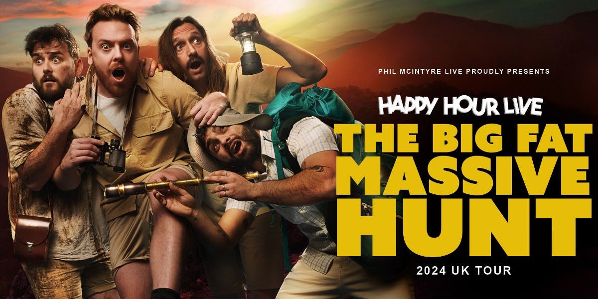 Happy Hour Live - The Big Fat Massive Hunt hero