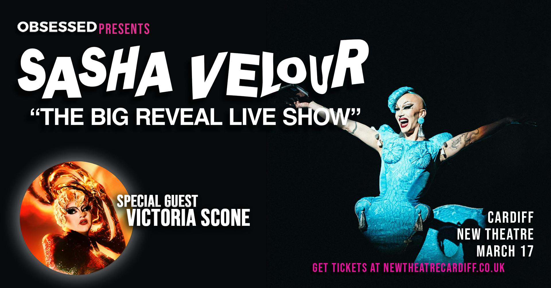 Sasha Velour - The Big Reveal Live Show hero