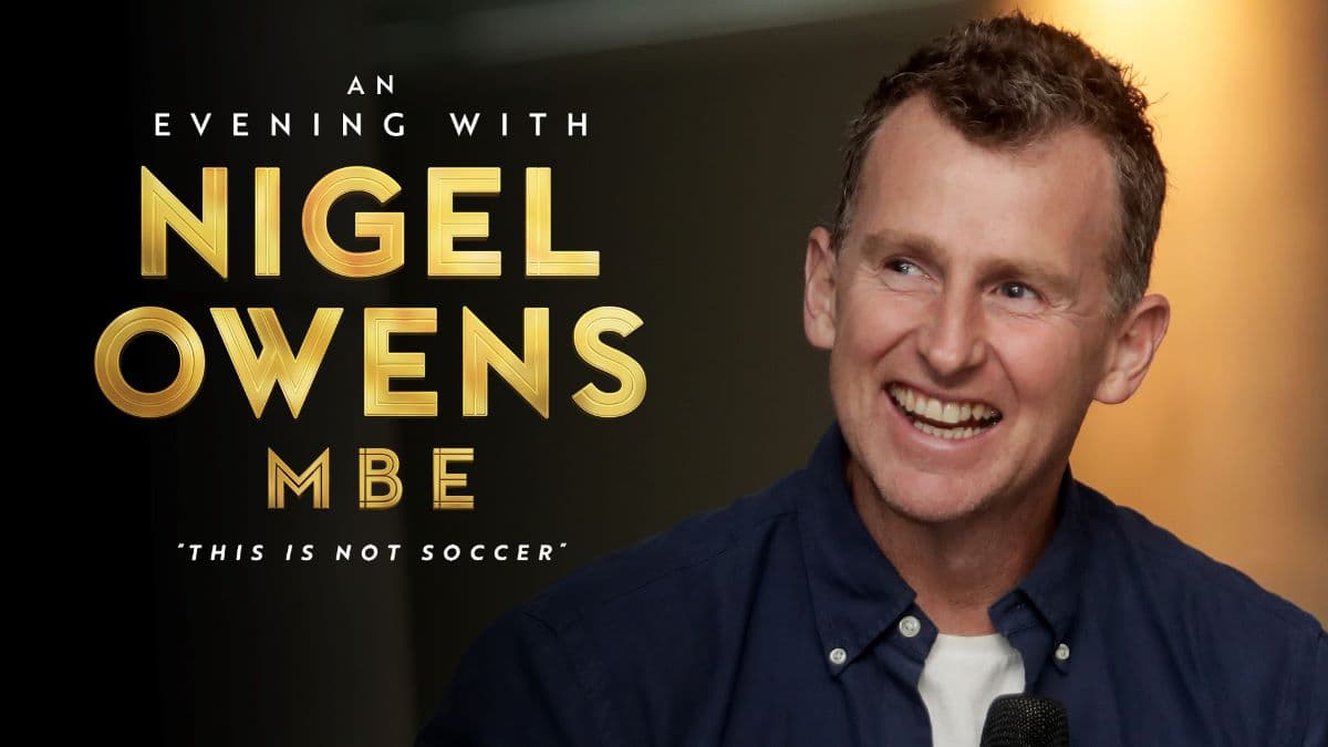 Hero image for An Evening with Nigel Owens MBE