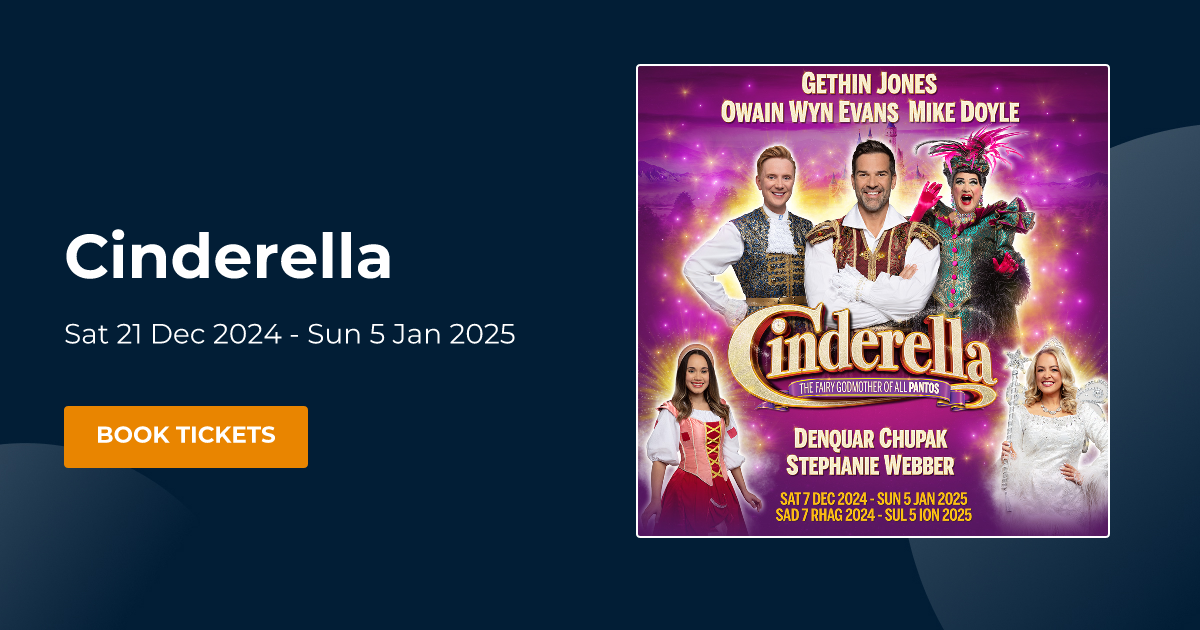 Book Cinderella tickets New Theatre Cardiff