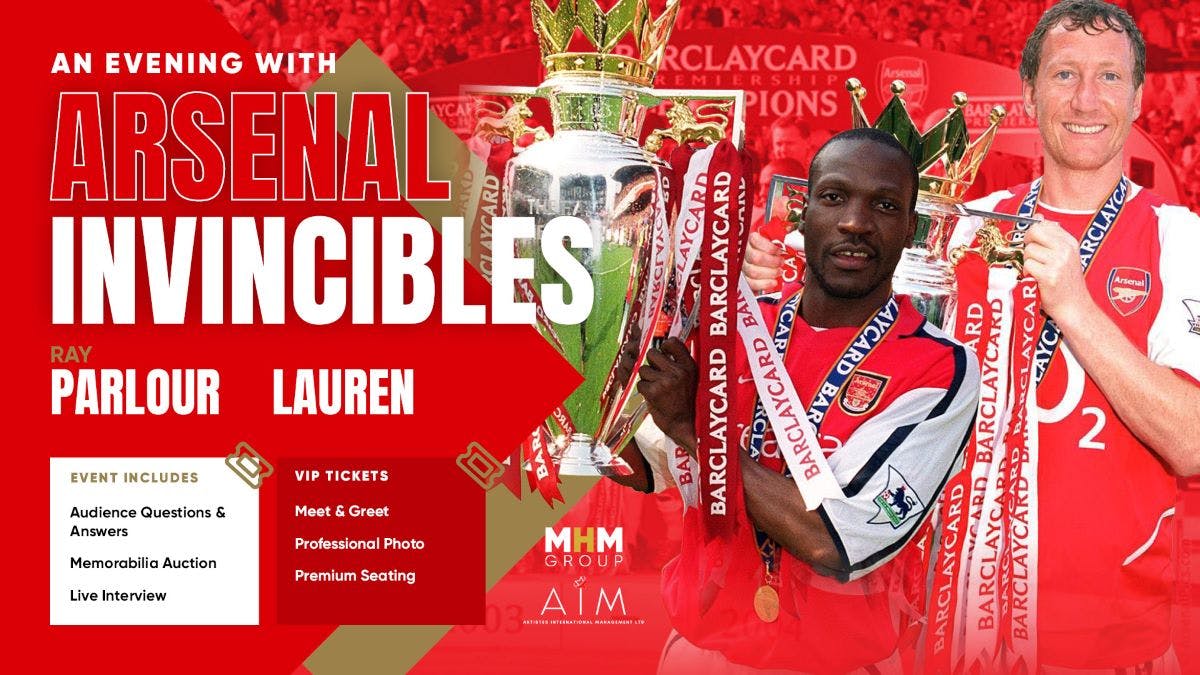 An Evening with Arsenal Invincibles  hero