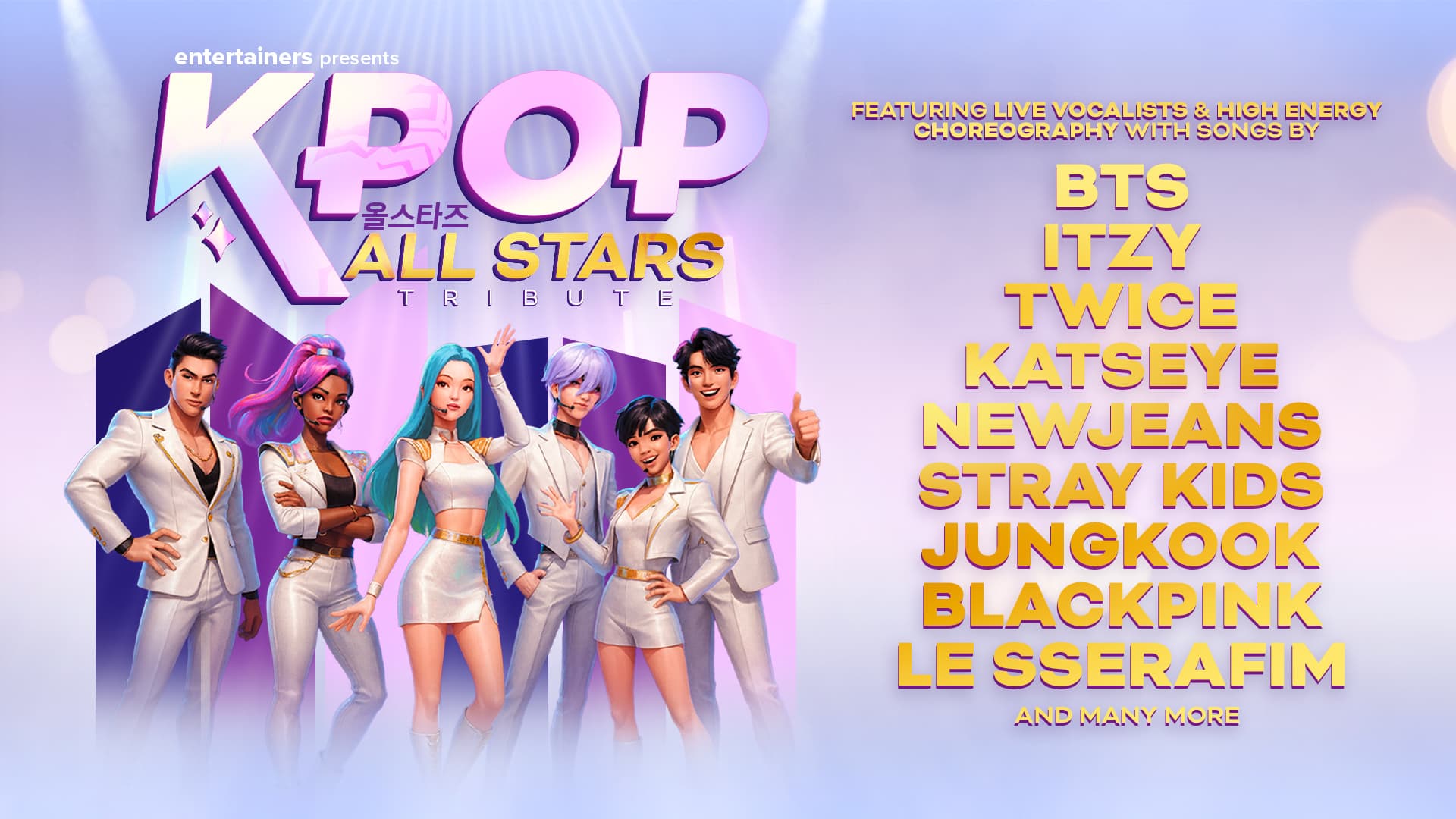 Hero image for K-Pop All Stars Tribute