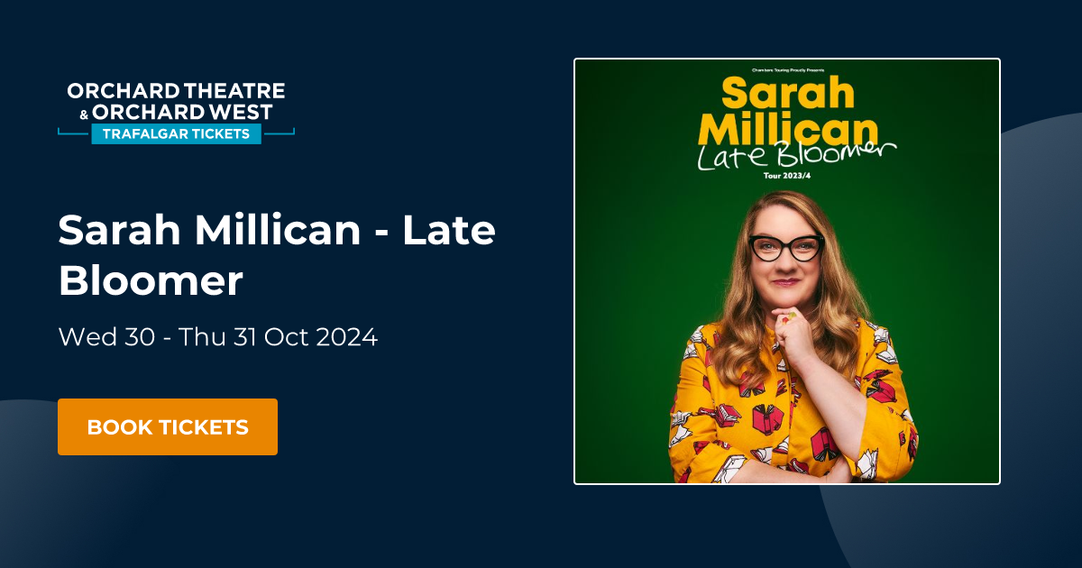 sarah millican tour late bloomer