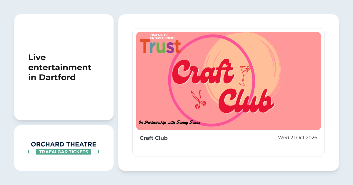 Creative Learning Craft Club, from Orchard Theatre