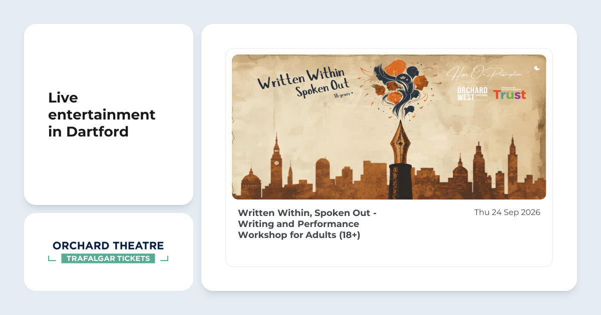 Written Within, Spoken Out - Writing and Performance Workshop for Adults (18+)