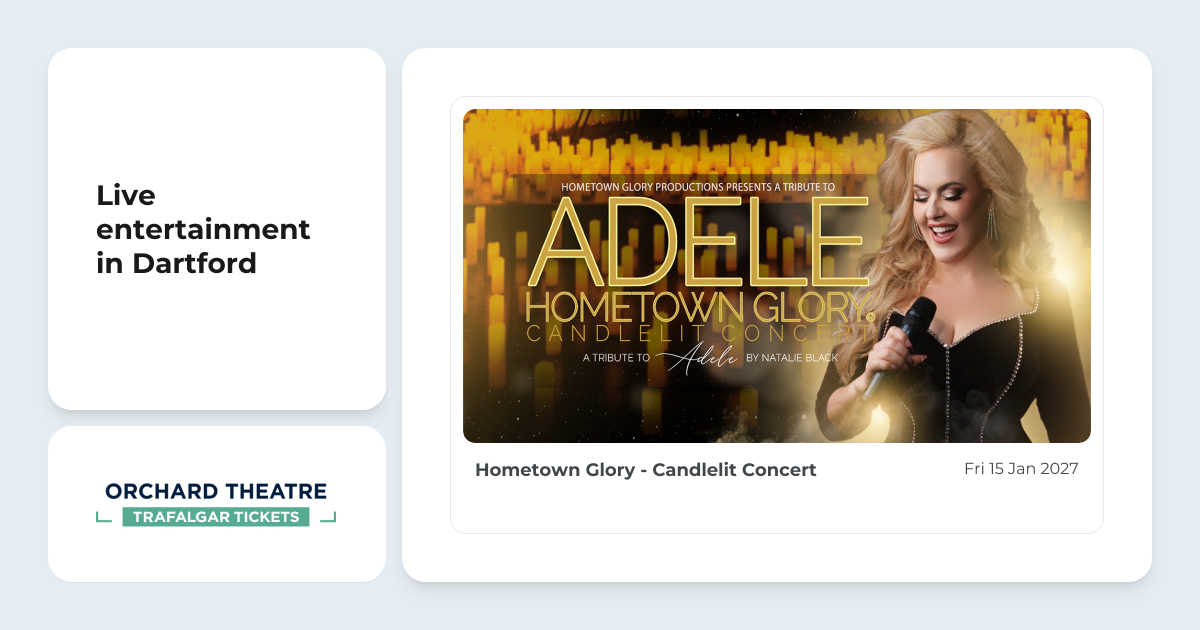 Hometown Glory - Candlelit Concert