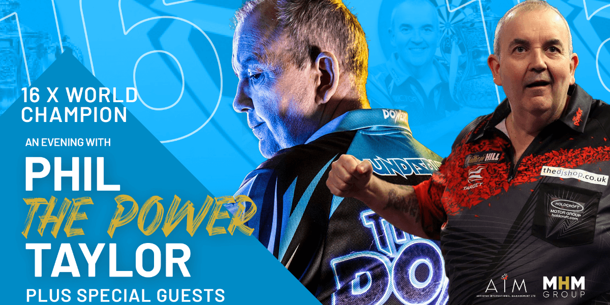 An Evening With Phil 'The Power' Taylor Plus Special Guests hero