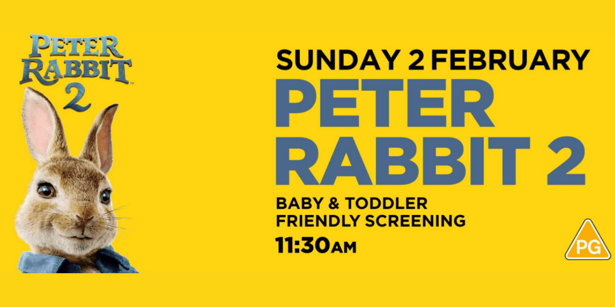 Film: Peter Rabbit (PG) - Baby & Toddler Friendly Screening hero