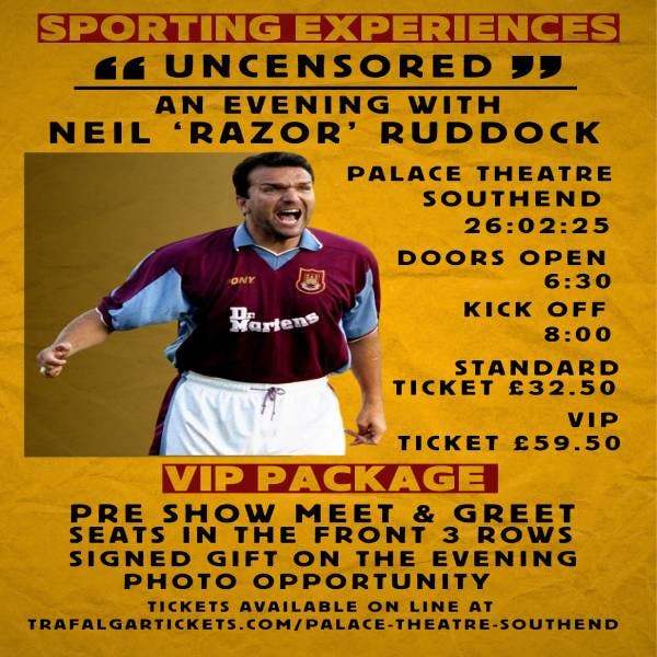 An Evening With Neil 'Razor' Ruddock thumbnail