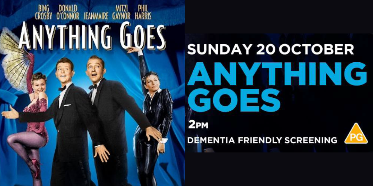 Film: Anything Goes (PG) - Dementia Friendly Screening hero