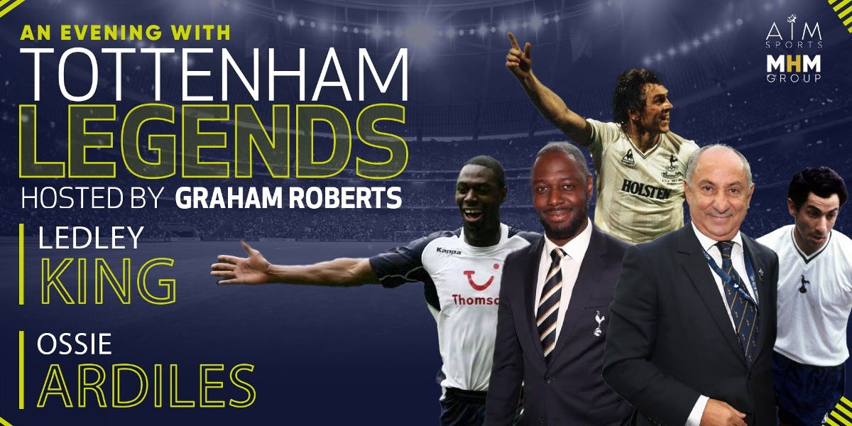 An Evening With Tottenham Legends hero