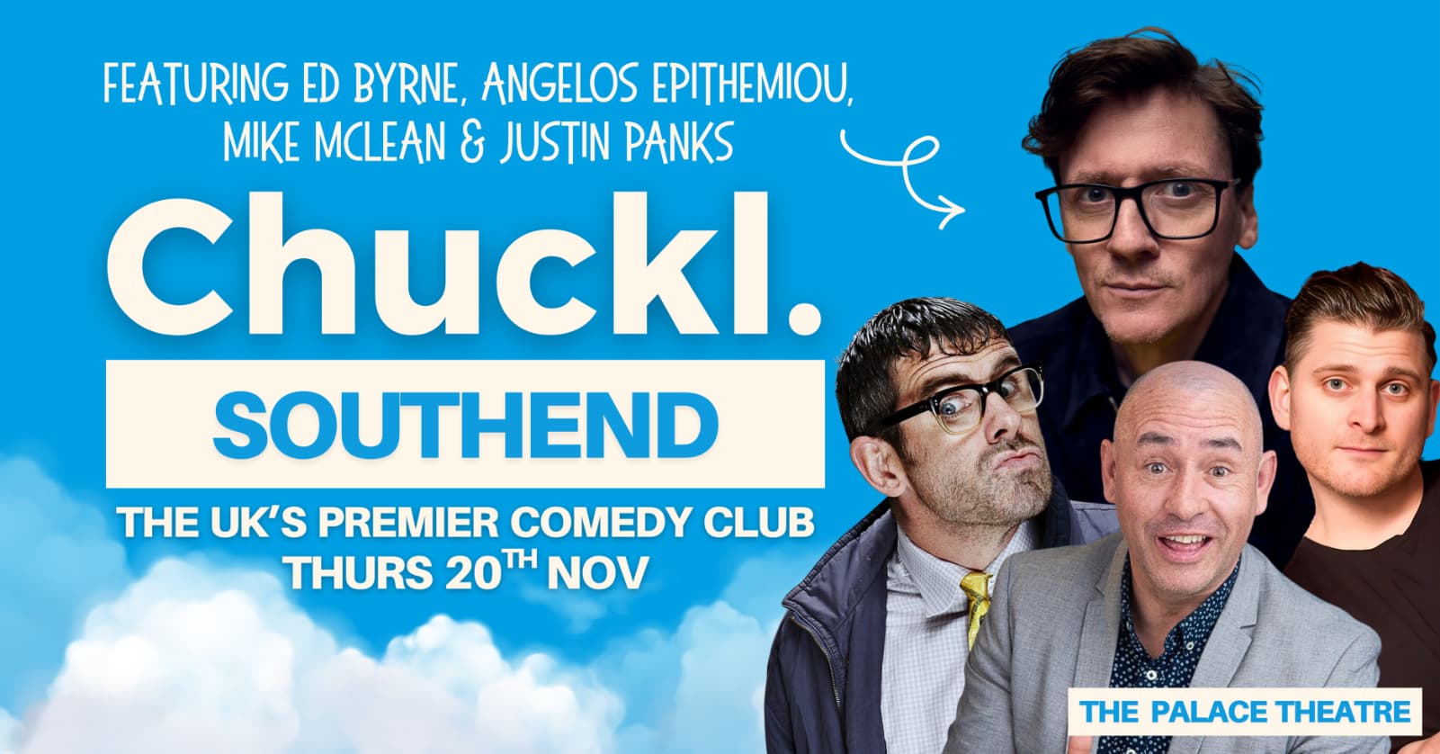 Hero image for Southend XL Comedy Club Featuring Ed Byrne & Support