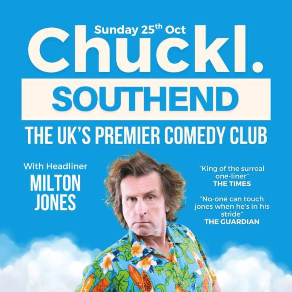 Hero image for Chuckl. Southend With Headliner Milton Jones