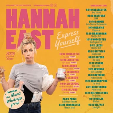 Hero image for Hannah East: Express Yourself