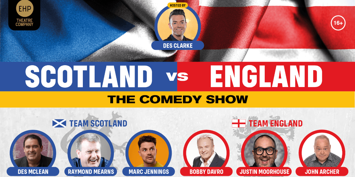 Hero image for Scotland V England - The Comedy Show