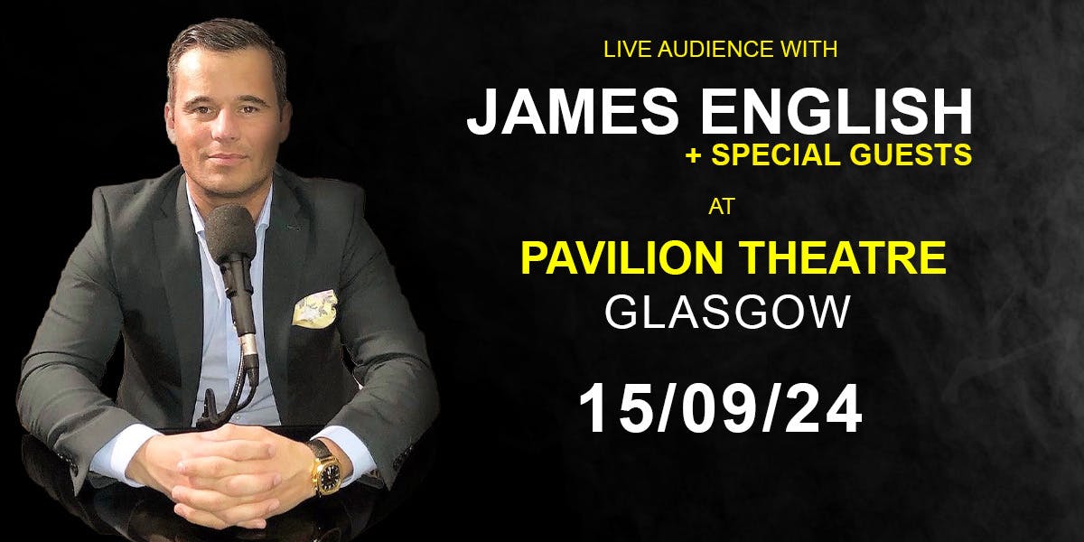 Live Audience with James English + Special Guests hero